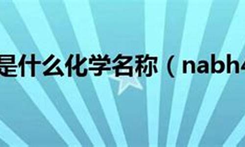 nabh4是什么化学名称_nabh4是什么物质