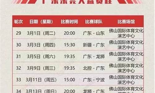 cba广东赛程20232024赛程表_cba广东赛程表2020-2021